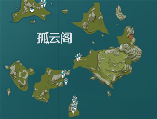 原神水晶块采集地点一览 最详细水晶块高清分布图